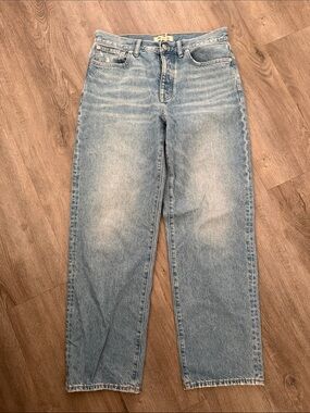Madewell Low-Slung Straight Jeans